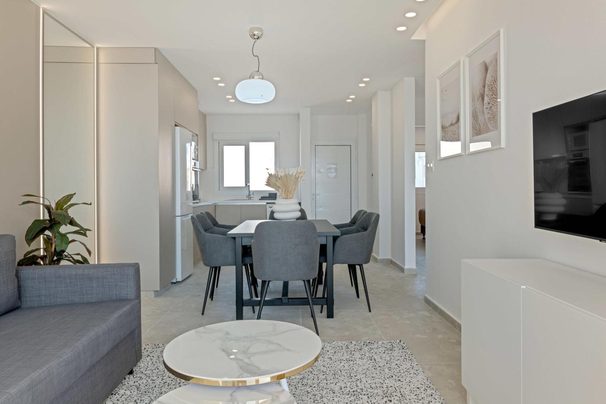 파포스 Phaedrus Living: Seaview Luxury Flat Limnaria 150 아파트 외부 사진